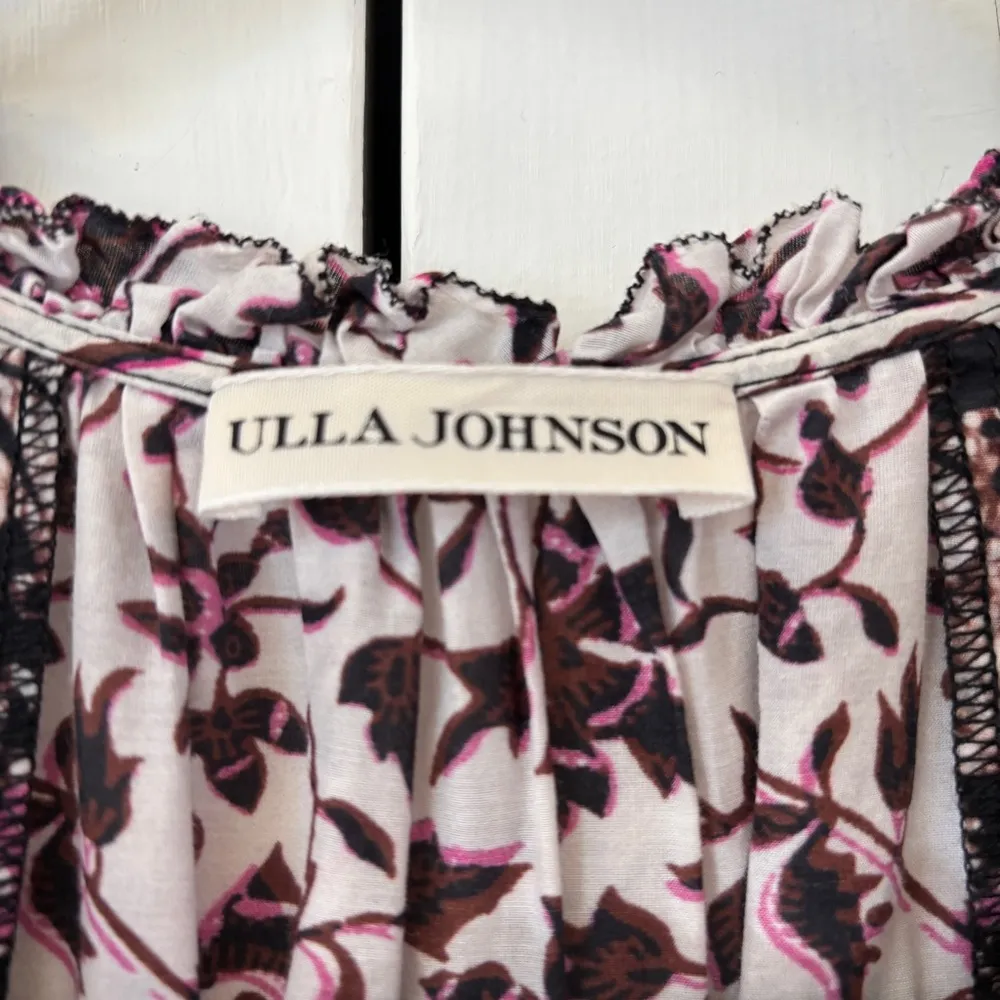Ulla Johnson Asis Dress Midi‎ Patchwork Size 8 in Fuchsia - Image 13