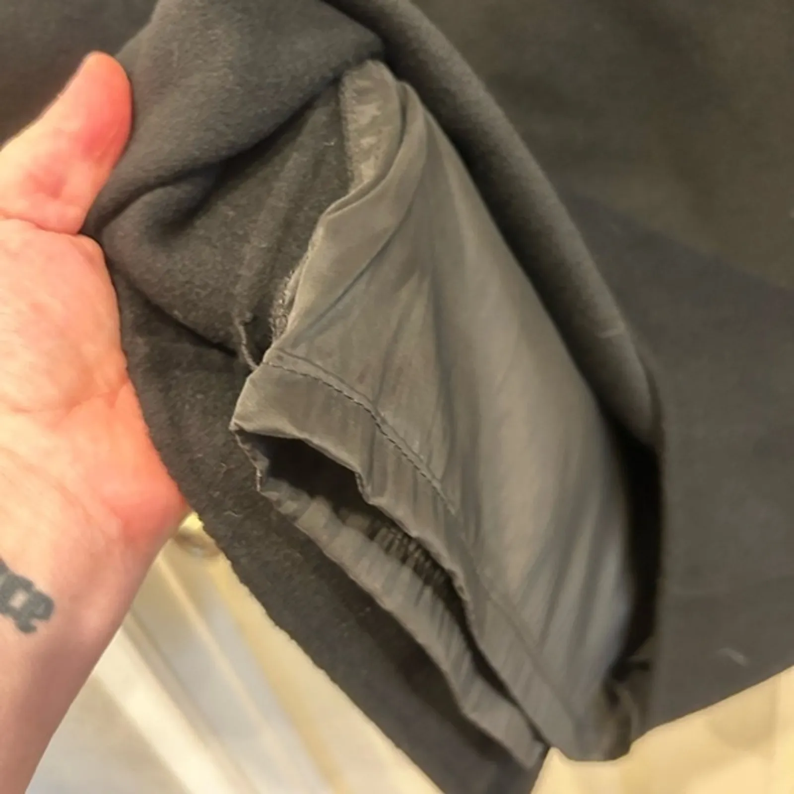 Talbots‎ Navy Blue Blend Pencil Skirt 14 Classic Business Career Tailored Office - Image 4