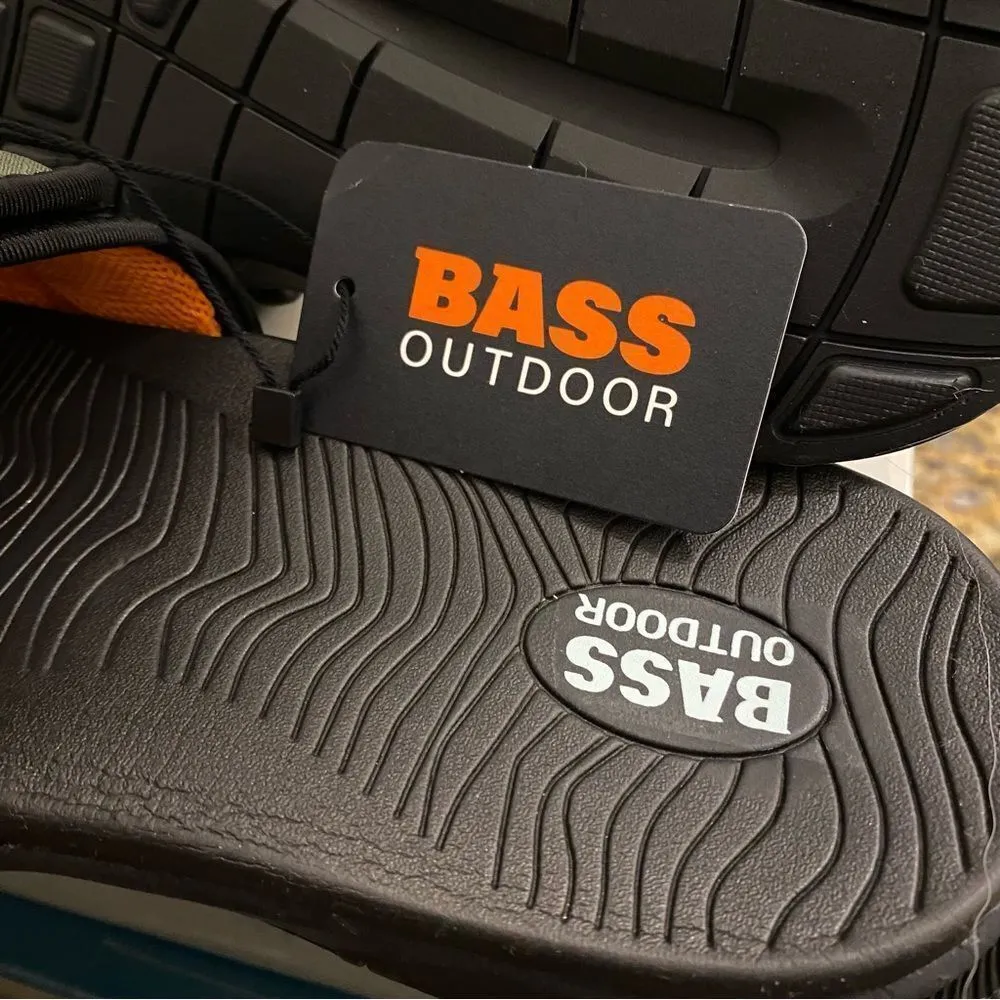 BASS OUTDOOR Topo Utility Comfort Slide Sandals Women’s Size 11 Black - Image 7