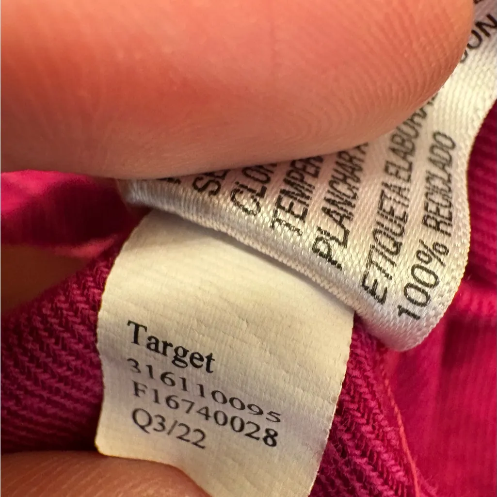 Knox Rose Pink High Rise Utility Shorts | Button Front Boho Festival Style M - Image 6