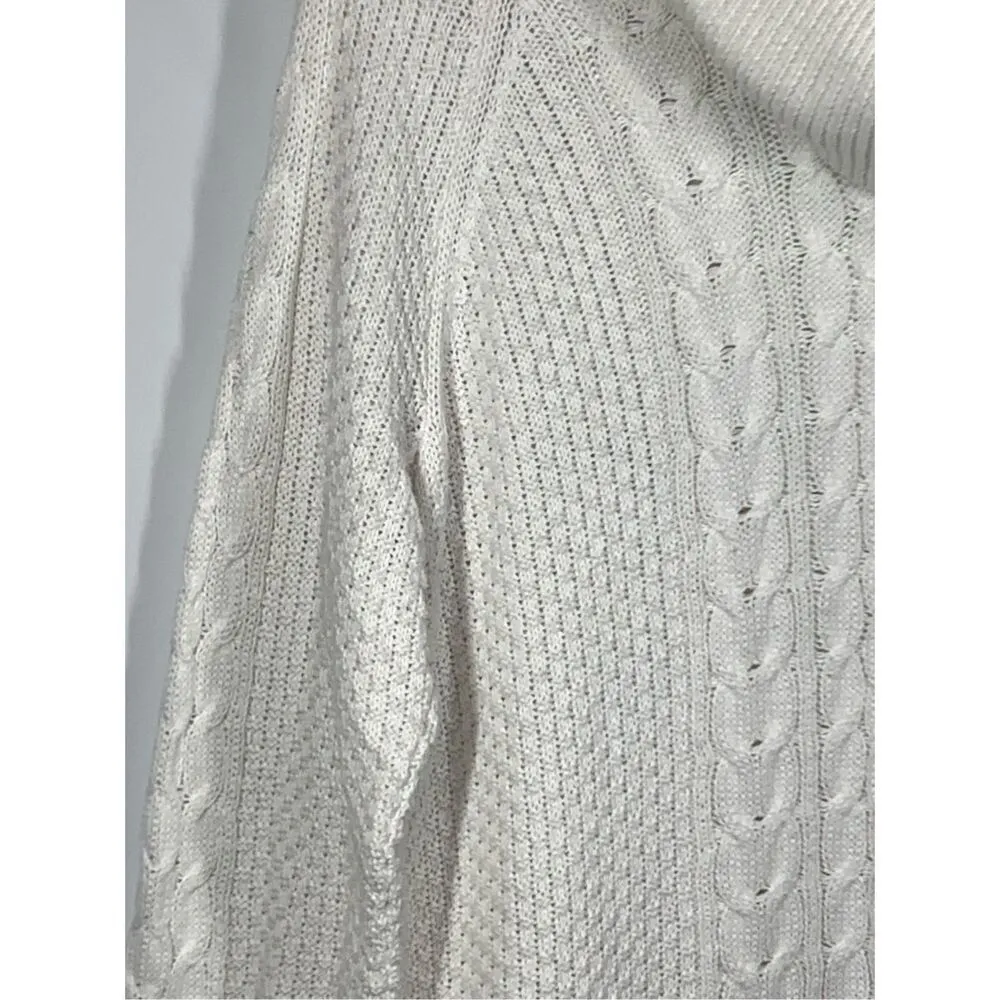 001 Michael Kors heavy cowl neck sweater size large - Image 4