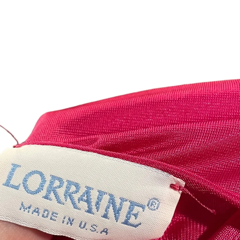 Lorraine Vintage Barbie Pink Romantic Lingerie Intimates Peignoir Robe Set Size M - Image 11