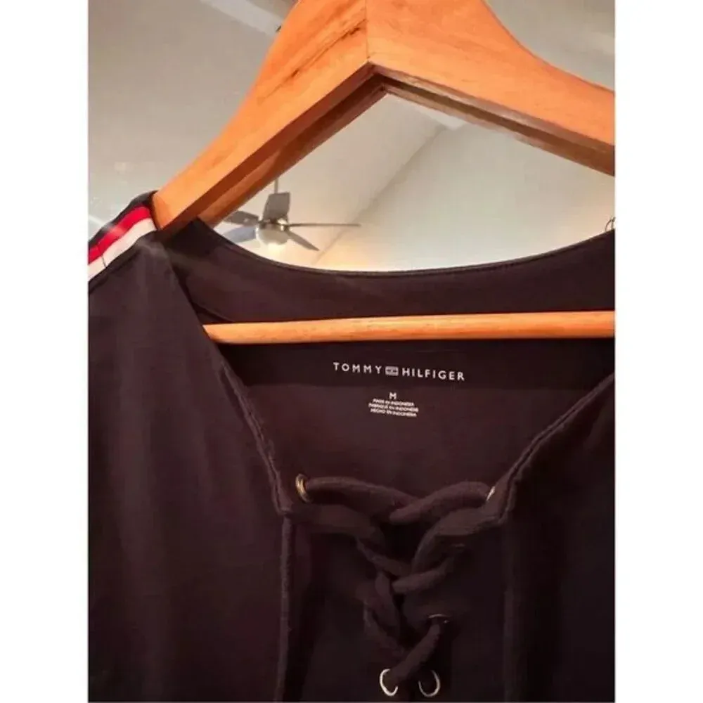 Tommy Hilfiger‎ T Shirt Shift Dress Blue Medium - Image 2