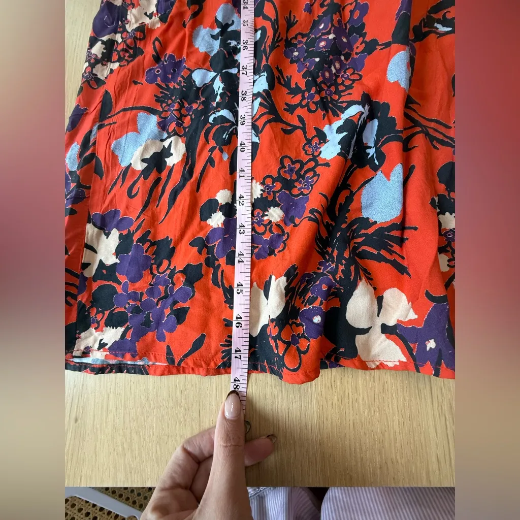 Anthropologie “Porridge” Angelique Maxi Dress in Red XS - Image 11