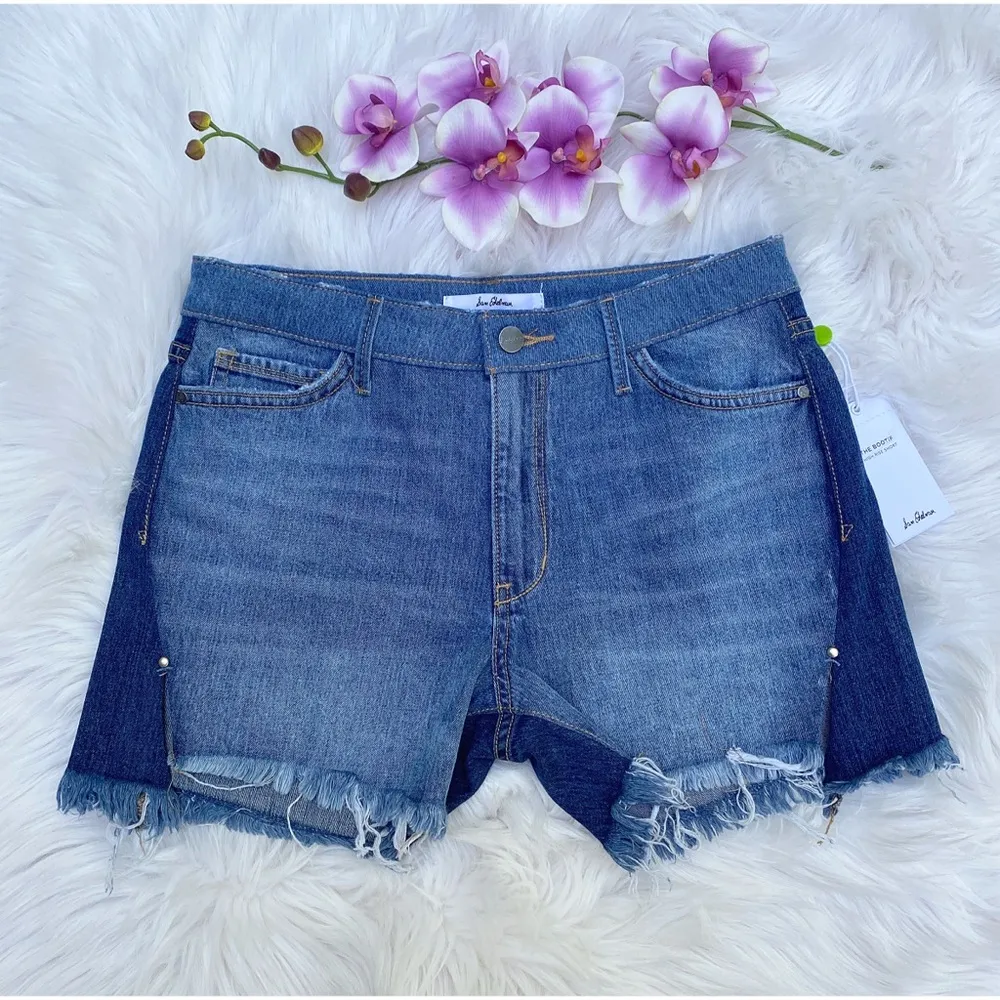 NWT Sam Edelman The Karlie Bootie Denim Shorts - Image 4