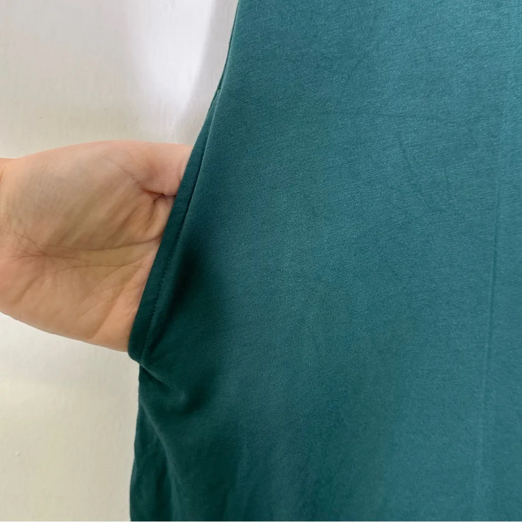 SheBird The Tunic Tank Bra Dress in Dark Sea Moss Size M/L Green - Image 5