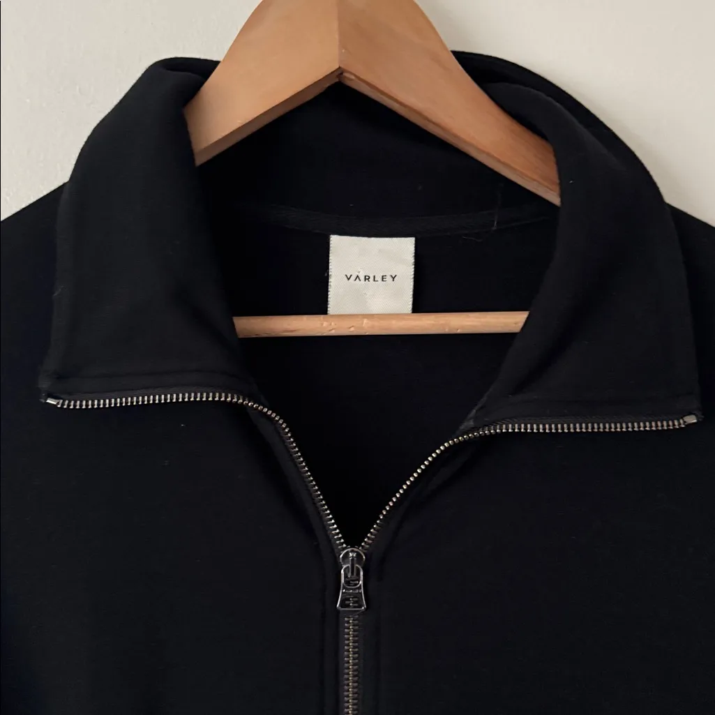 Varley L Jessie Black Zip-Up Jumpsuit - Image 5