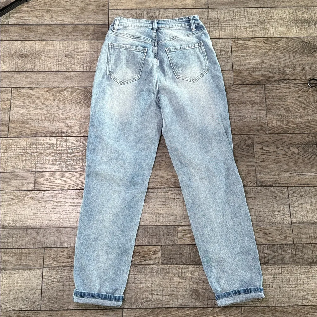 Abound Light Blue Moms Jeans - Image 2