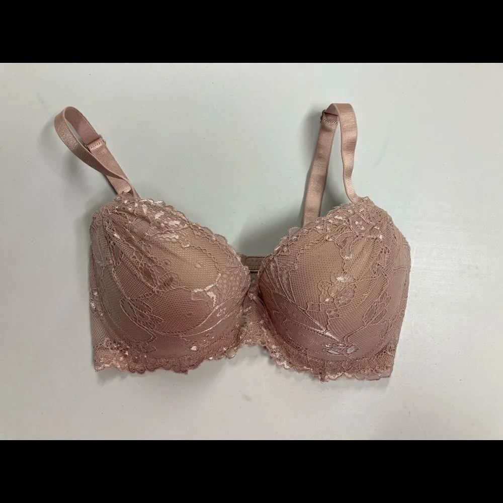Lacy Tan Bra, Size 36D‎ - Image 12