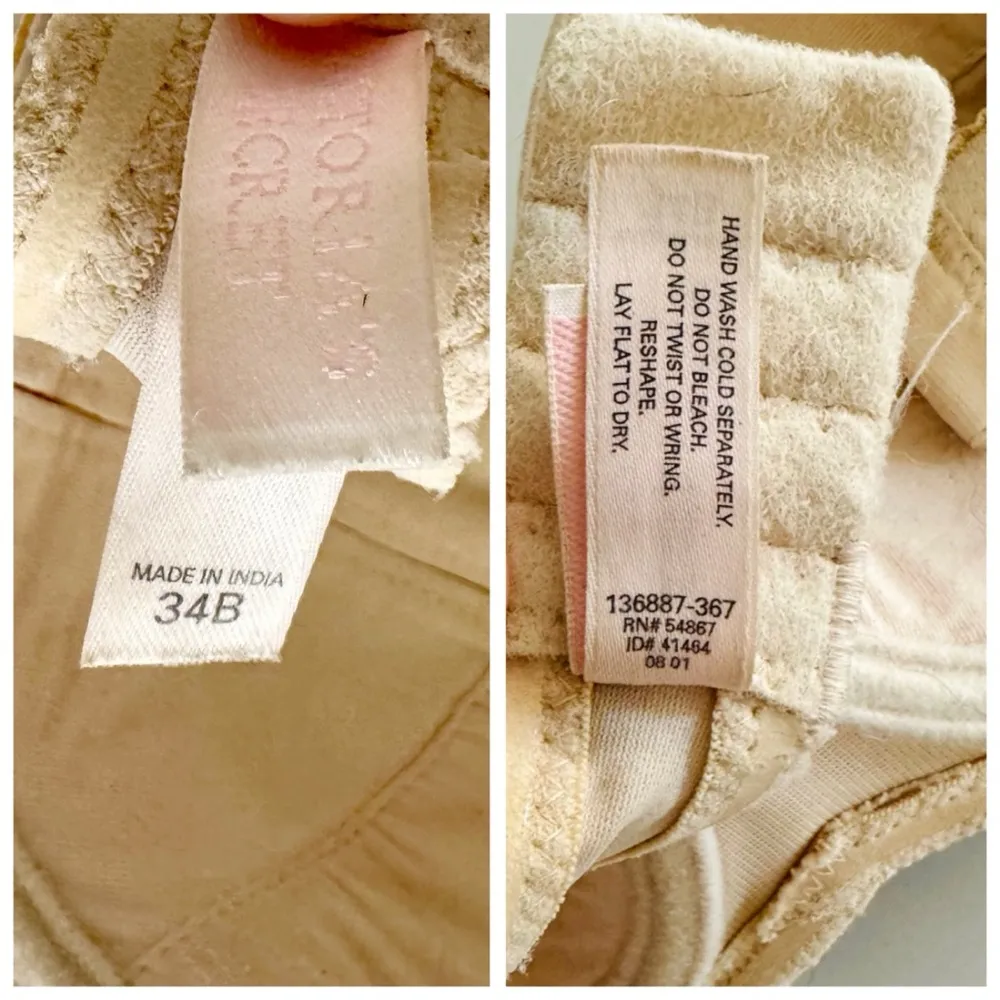 Victoria’s Secret Natural Very Sexy Push-Up Strapless Bra, Nude (Taupe) sz. 34B - Image 10