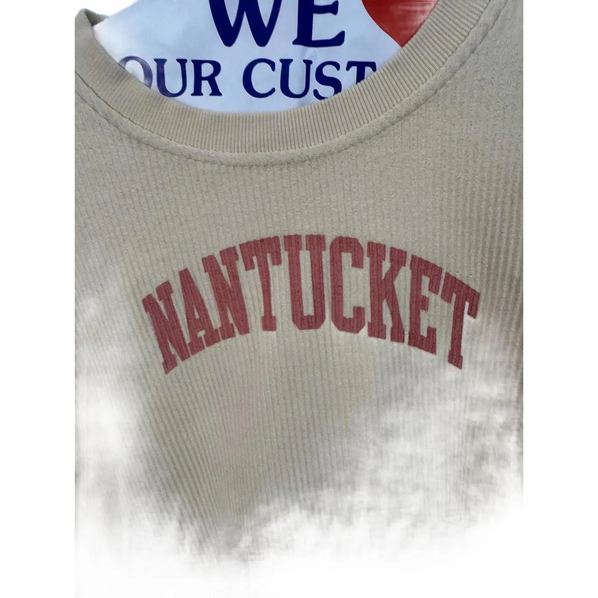 Nantucket Arch Timber Crop Crewneck Size M Yellow Size M - Image 4