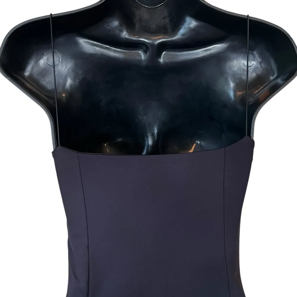 Meshki Misty Black Contour Mini Dress - Image 10
