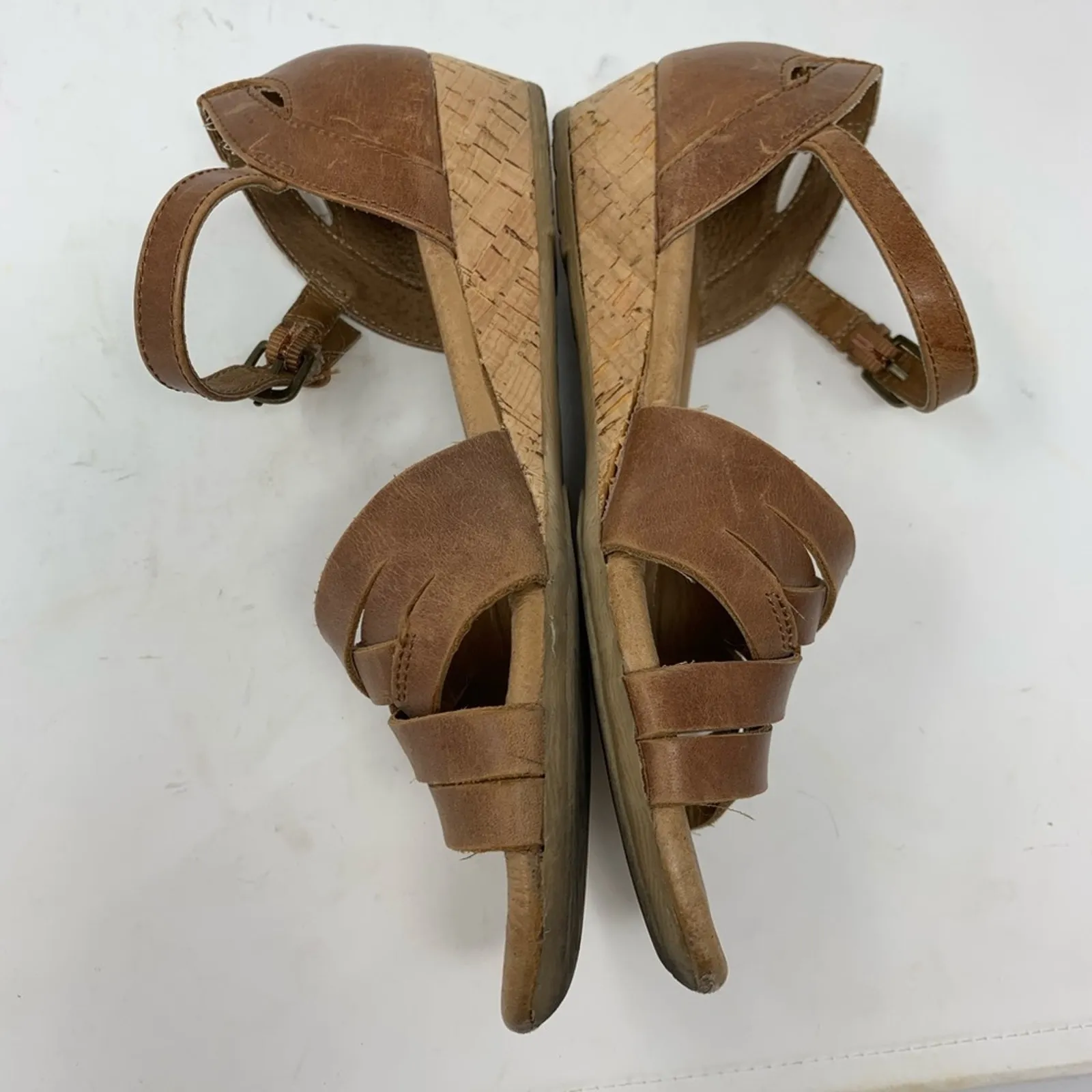 Montana Artisan Crafted Brown Sandals 8 Leather - Image 4