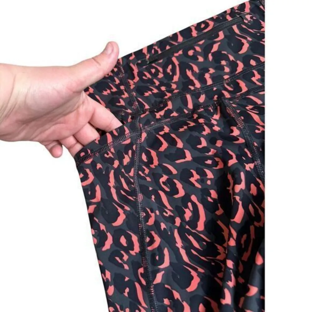 Sweaty Betty The Zero Gravity 7/8 Leggings Animal Print Athleisure Workout - Image 8