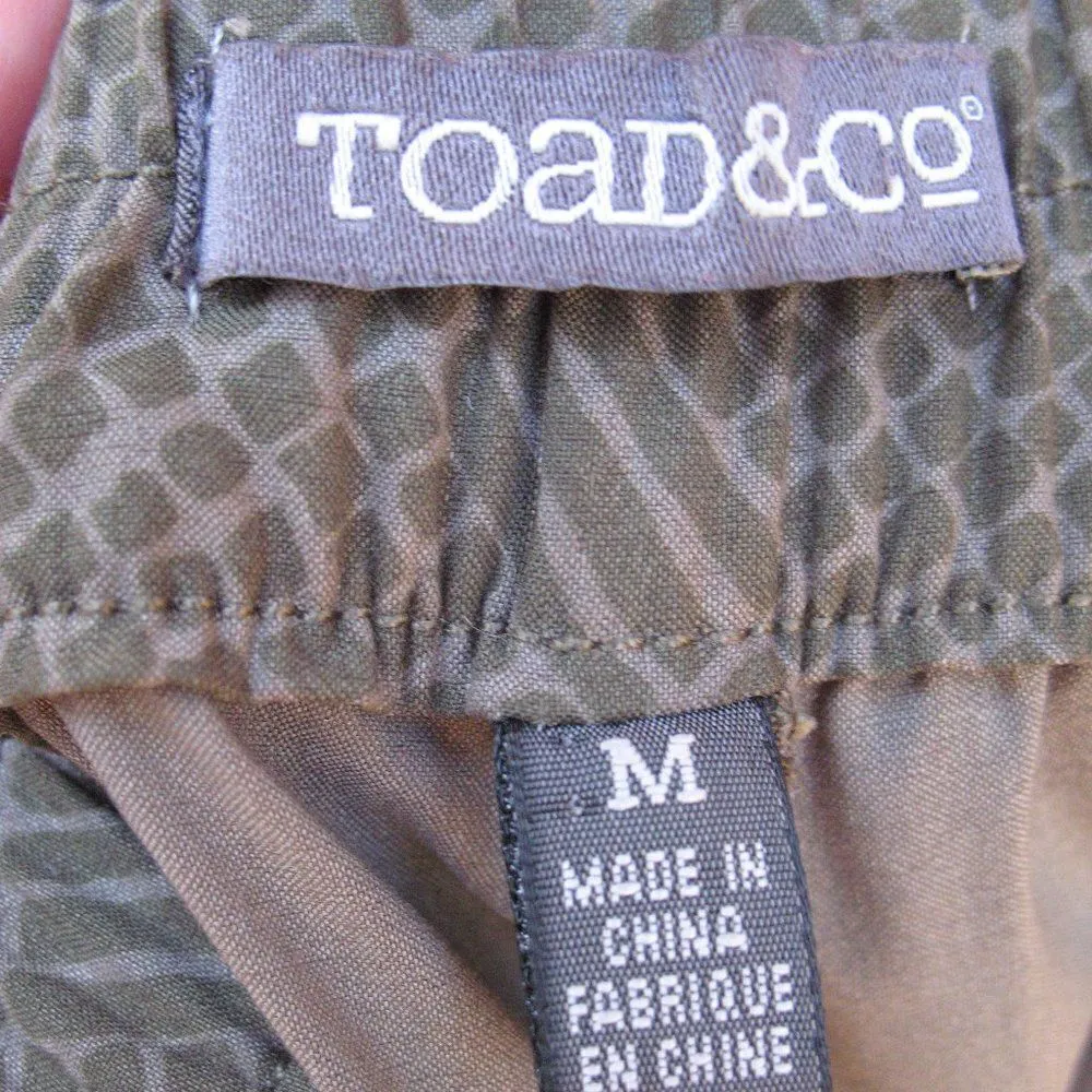 Toad & Co Jet Lite UPF 40 Pants Green Size M - Image 8