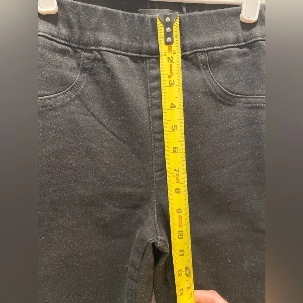 New Express Black Denim Jeggings Leggings High Rise Waisted Small 0 2 4 Long - Image 5