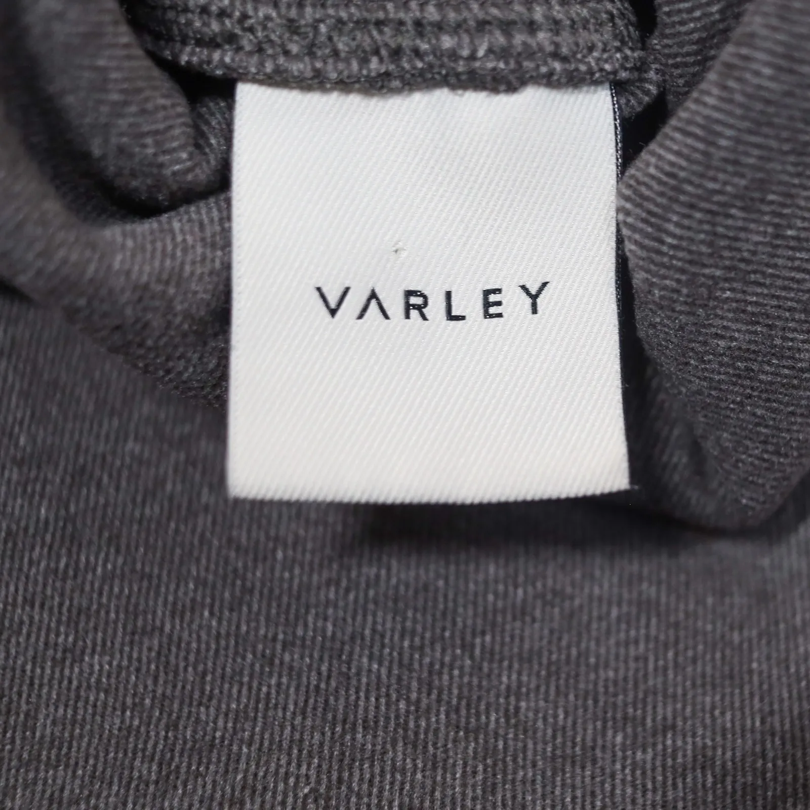 Varley Ranier Rollneck Jumper Charcoal Gray Turtleneck Top Womens M Thumbholes - Image 4