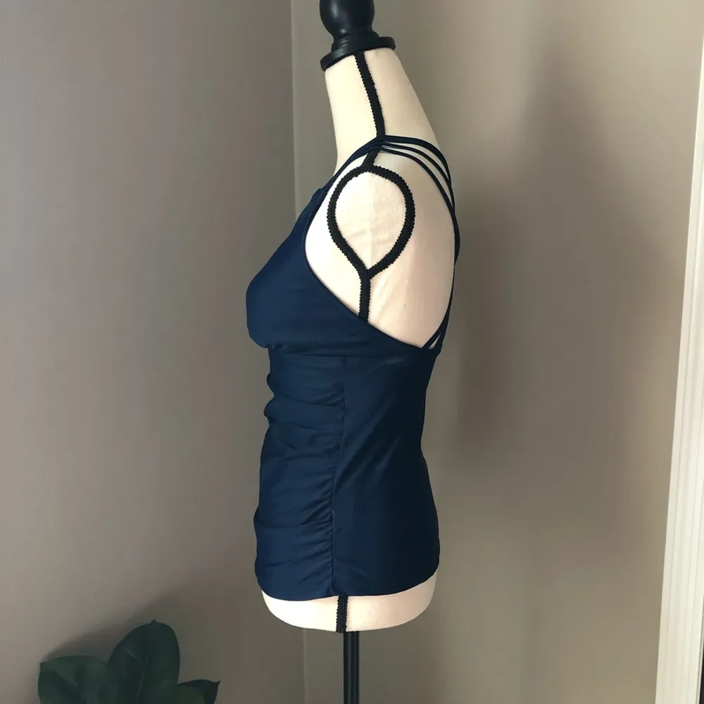 Merona | Navy Blue Swim Top - Image 3