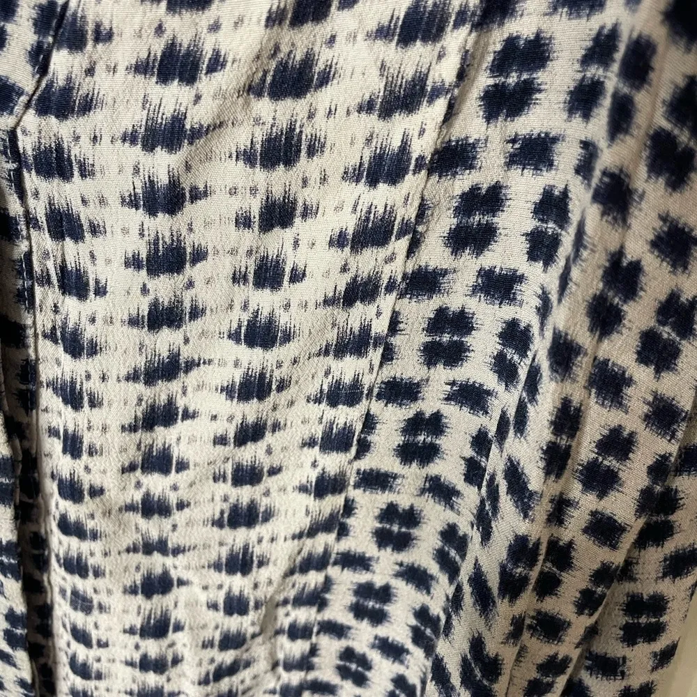 Sanctuary Black White Sleeveless Blouse Geometric Print Women’s XS Great cond - Image 3