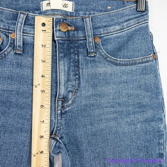 NEW Madewell the petite Kick Out Crop‎ Jeans in Cherryville Wash, 24P - Image 6