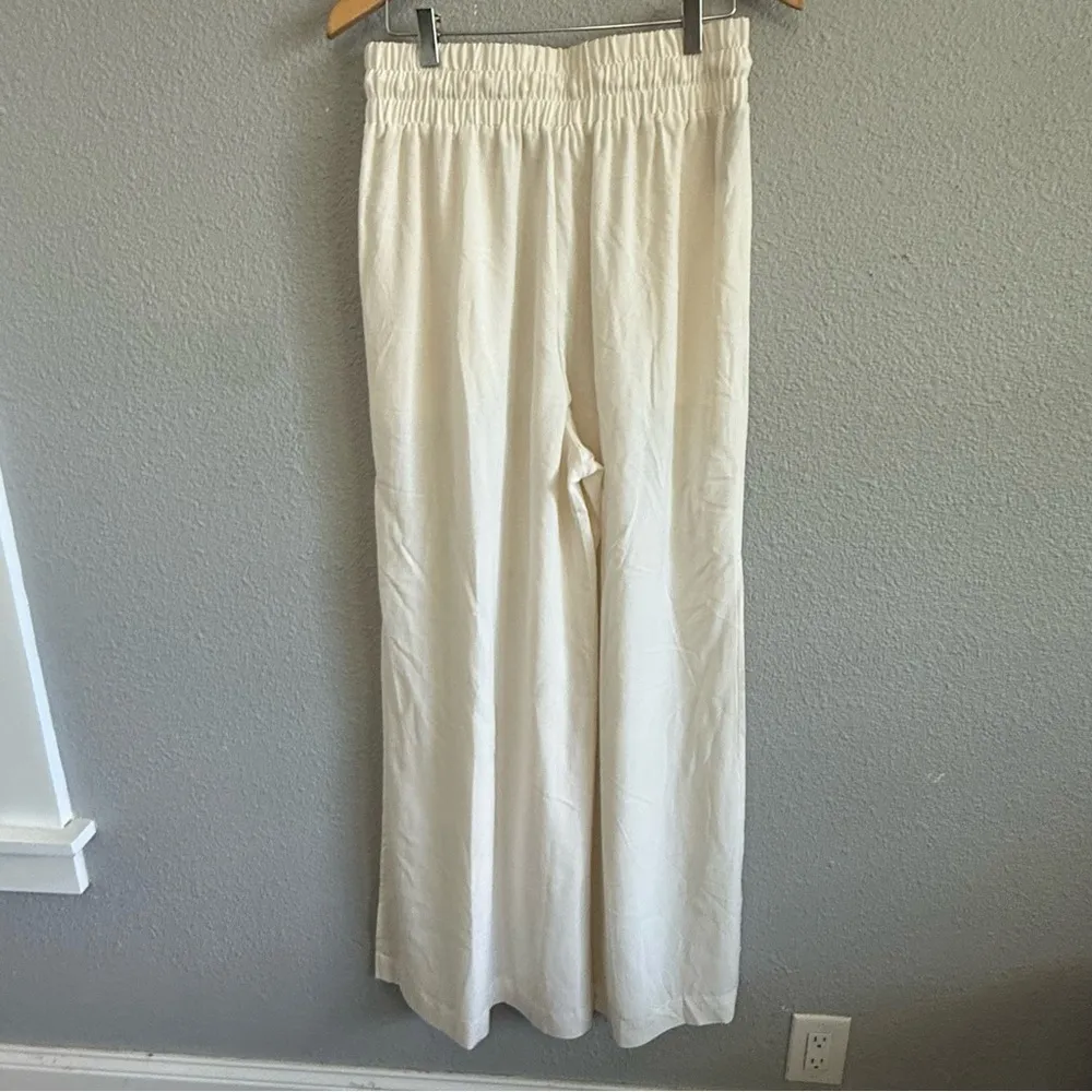Savvi Maeve Wide Leg Pant Size Medium‎ NWT White - Image 7
