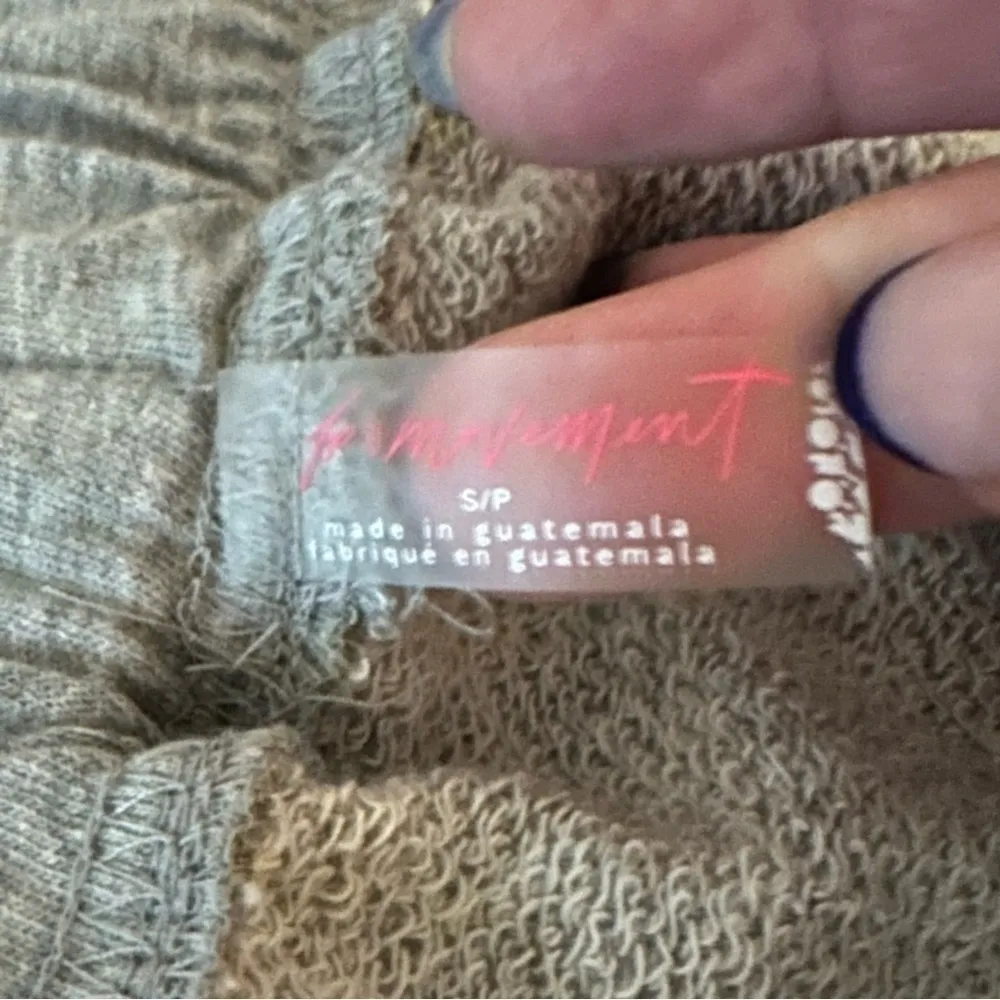 Free People FP Movement Around We Go Shorts in Heather Grey NWOT Size Small - Image 9