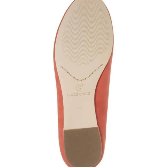 -New Callie Flat CORSO‎ COMO Coral Red - Image 3