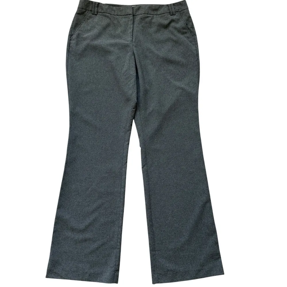 New York & Company Pants Gray 16‎ Tall High Waist Bootcut Capsule Piece Classic Size undefined - Image 2