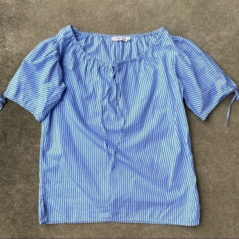 Tory Burch Ariana Striped Top - Image 3
