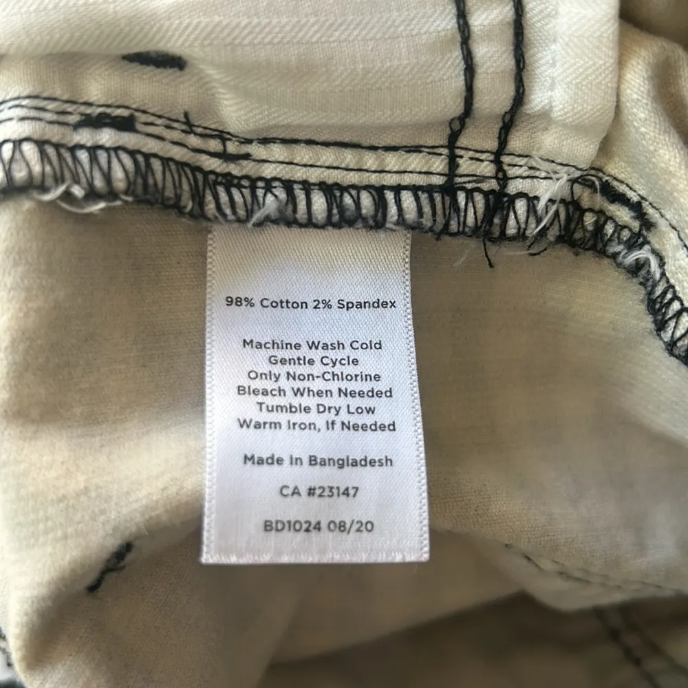 Talbots High Waist Straight Leg Buffalo Plaid Corduroy Pants Size 2 - Image 13