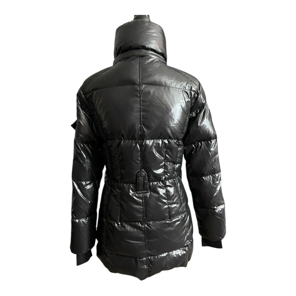 SAM. Freestyle Down Black Puffer Jacket Size S - Image 3