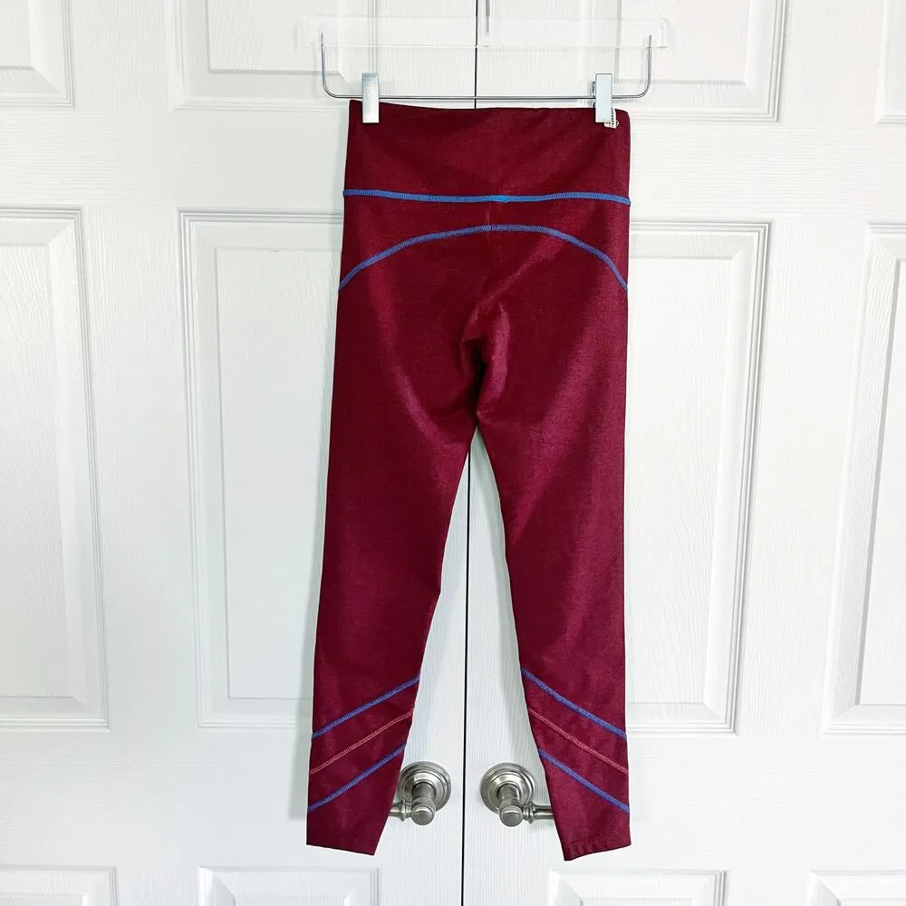 Weekend Sport by Marine Layer Mia Sport Legging in Rosewood - Image 6