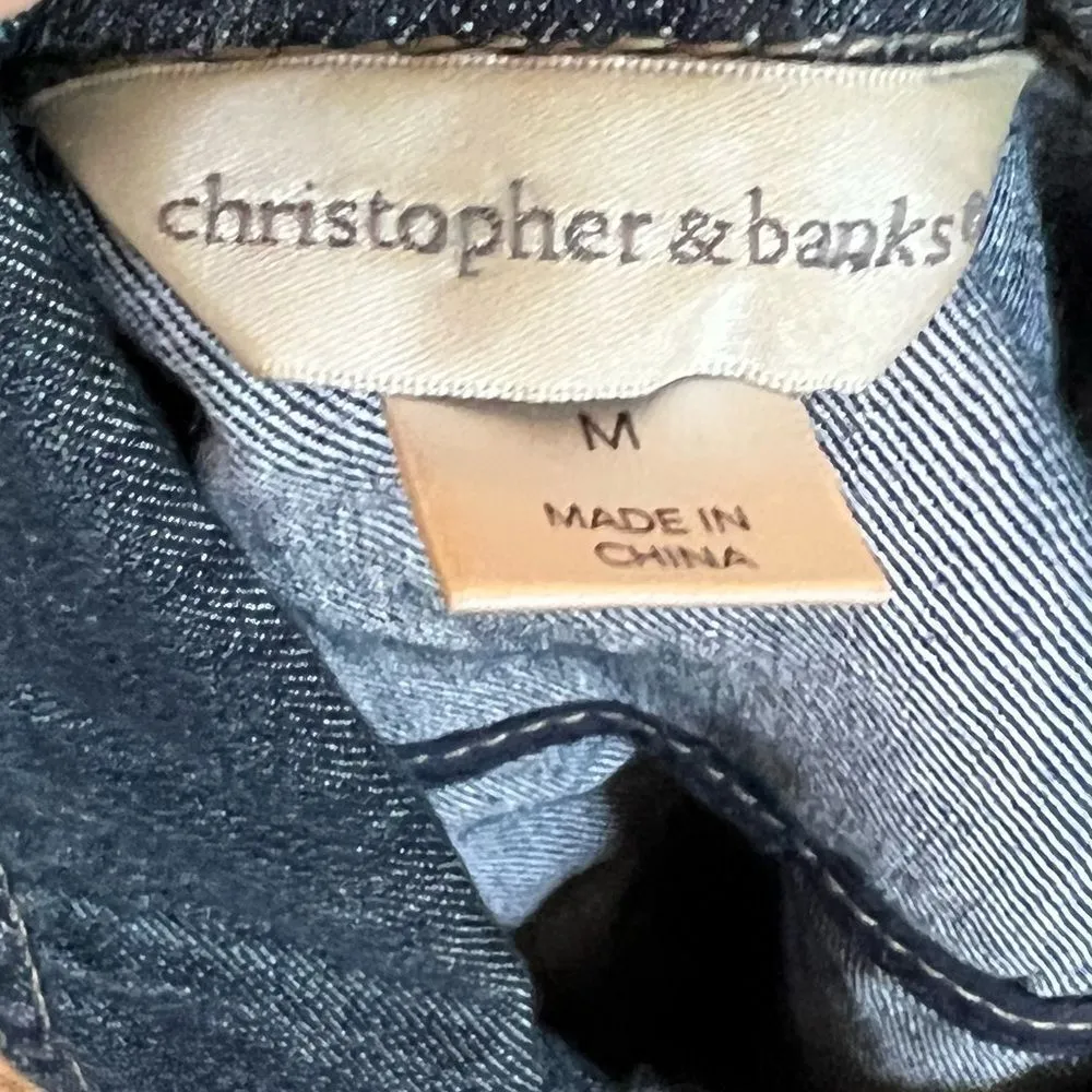 Christopher &‎ Banks Denim Jacket - Image 7