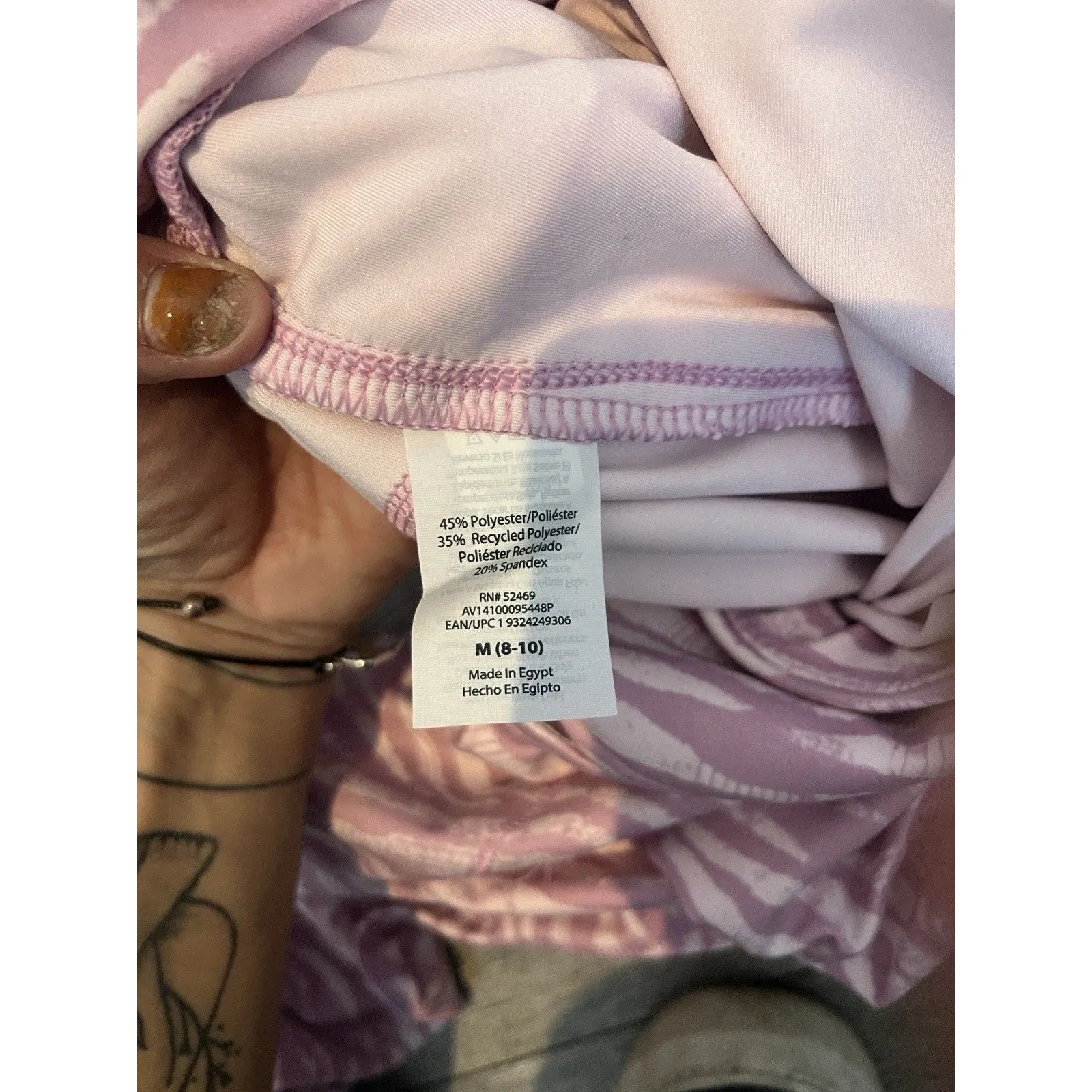 NWT Avia Medium (8-10) Womens Pink Leggings, Yoga Pants, Athletic Pants - Image 7