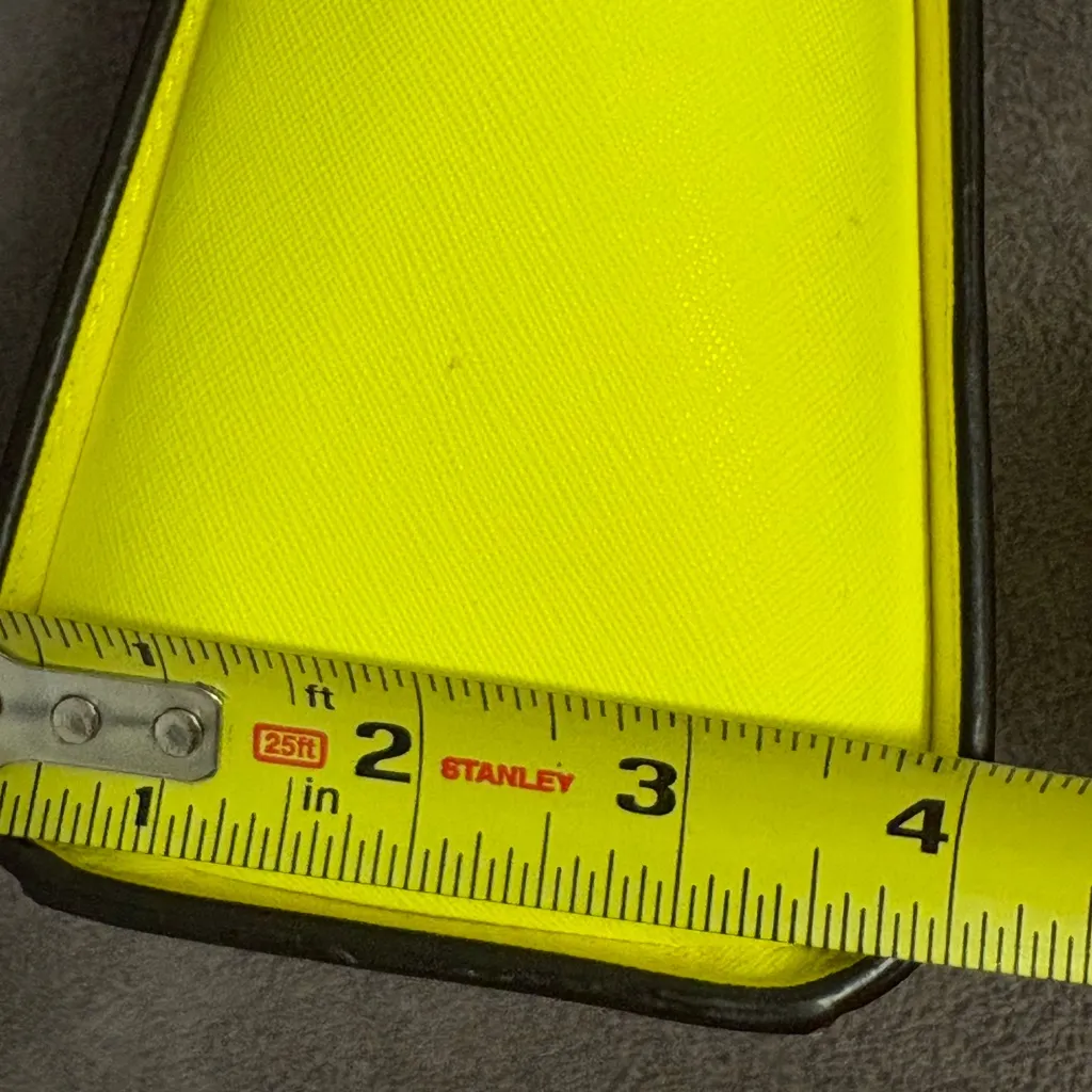 Michael Kors Neon Yellow Selma Saffiano Leather Mini Messenger Bag Crossbody - Image 7