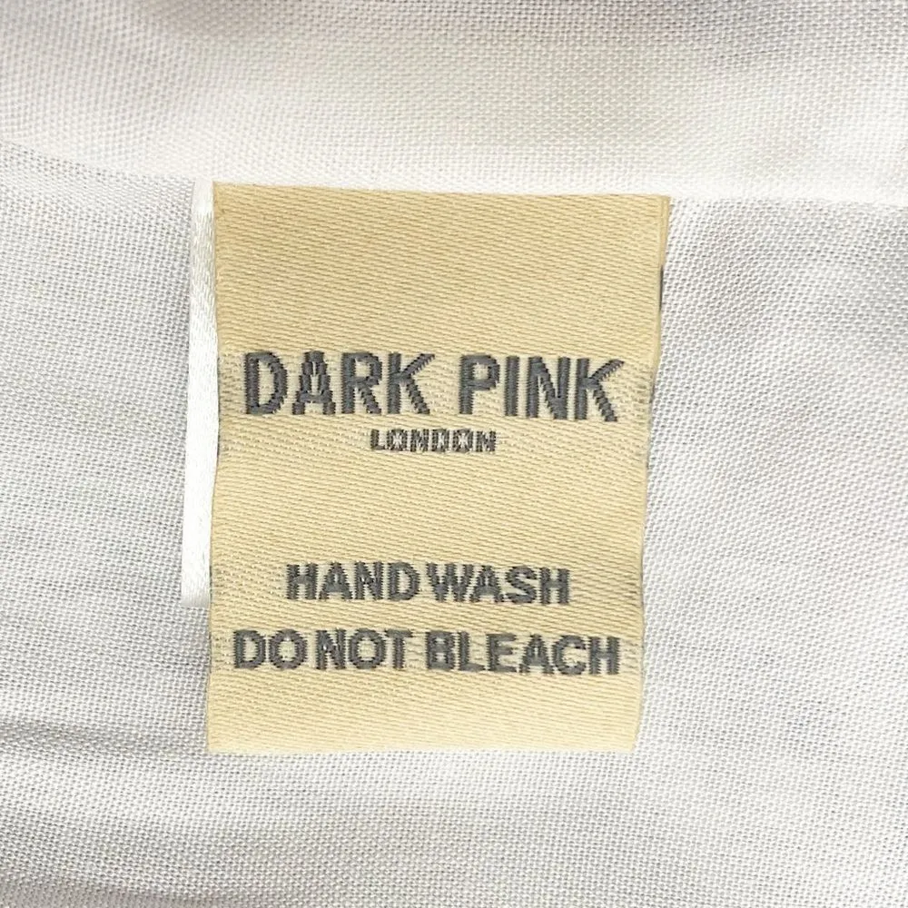 NWT Dark Pink Puff Sleeve Ruched Mini Dress in Lavender Rose Print Size 4 NEW - Image 14