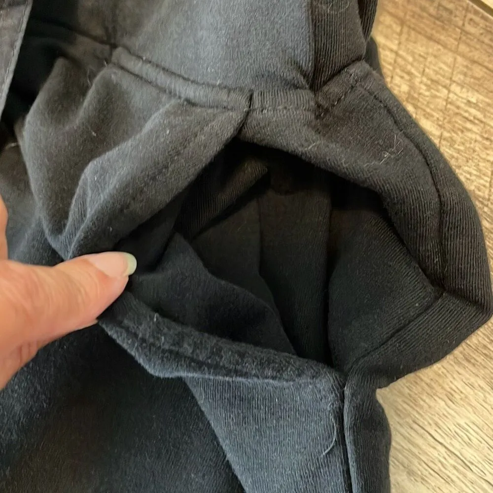 Sundays Womens Scarlet Cotton Blend Bow Tie Waist Paperbag Shorts Black Size Small - Image 7