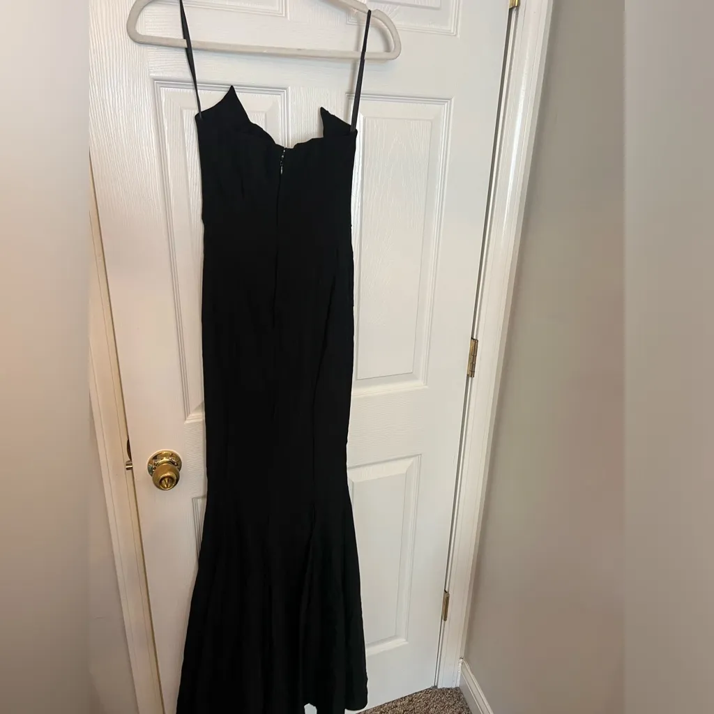 Michael Costello  x REVOLVE Billie Gown in Black - Image 6