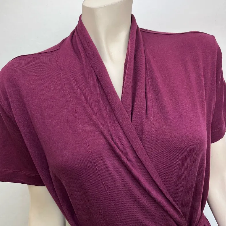 Athleta‎ Nighttime Bliss Short Sleeved Robe in Deep Plum - Image 8