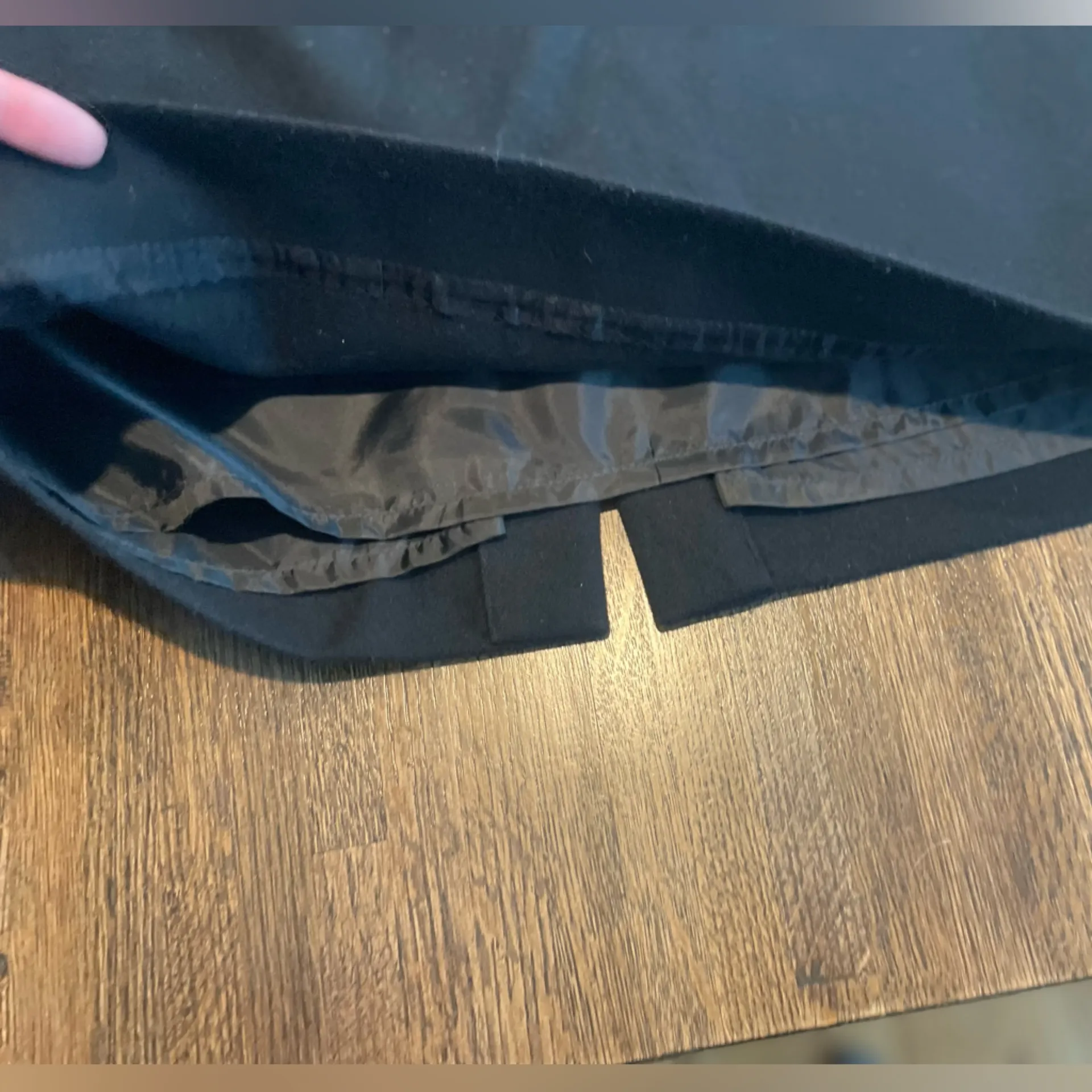 JCrew Wool The Pencil Skirt Black  - Size 10 - Image 2