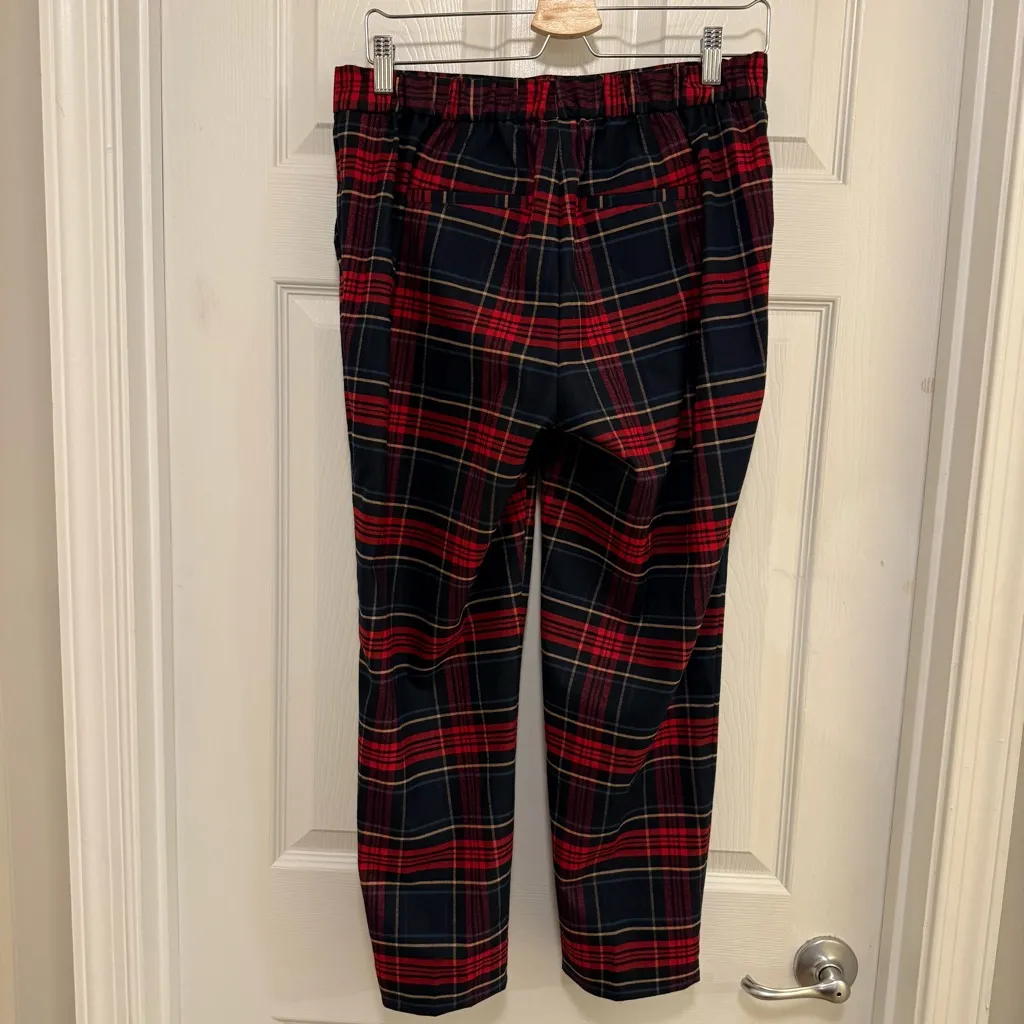 Like New Banana Republic Hayden Tartan Plaid Ankle Pants - Image 2