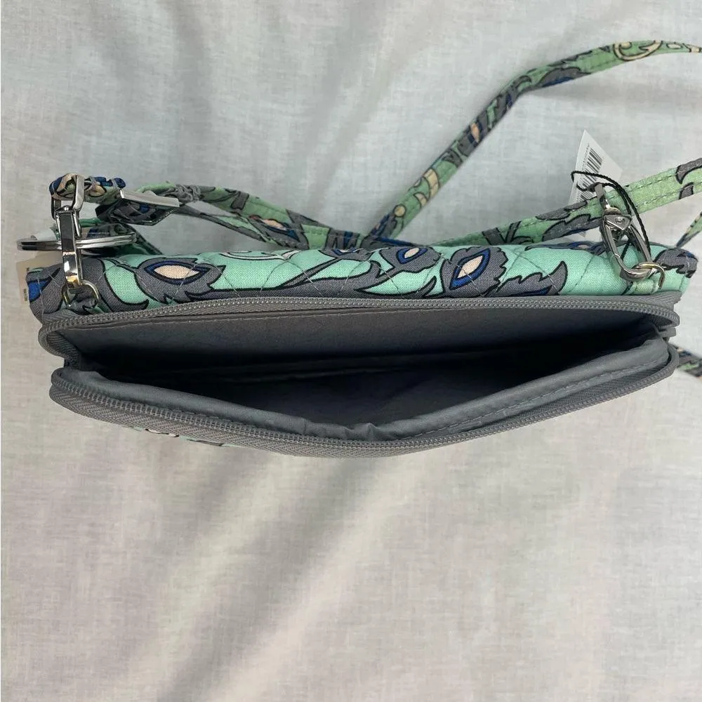 NWT Vera Bradley 3-in-One Crossbody Fan Flowers - Image 5