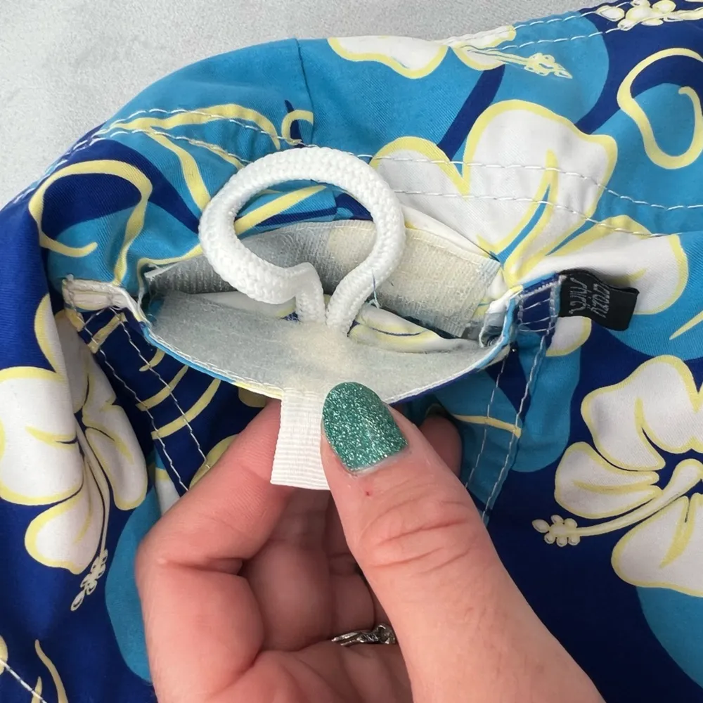 Crazy Shirts Y2K Reversible Board shorts M Blue Size M - Image 8