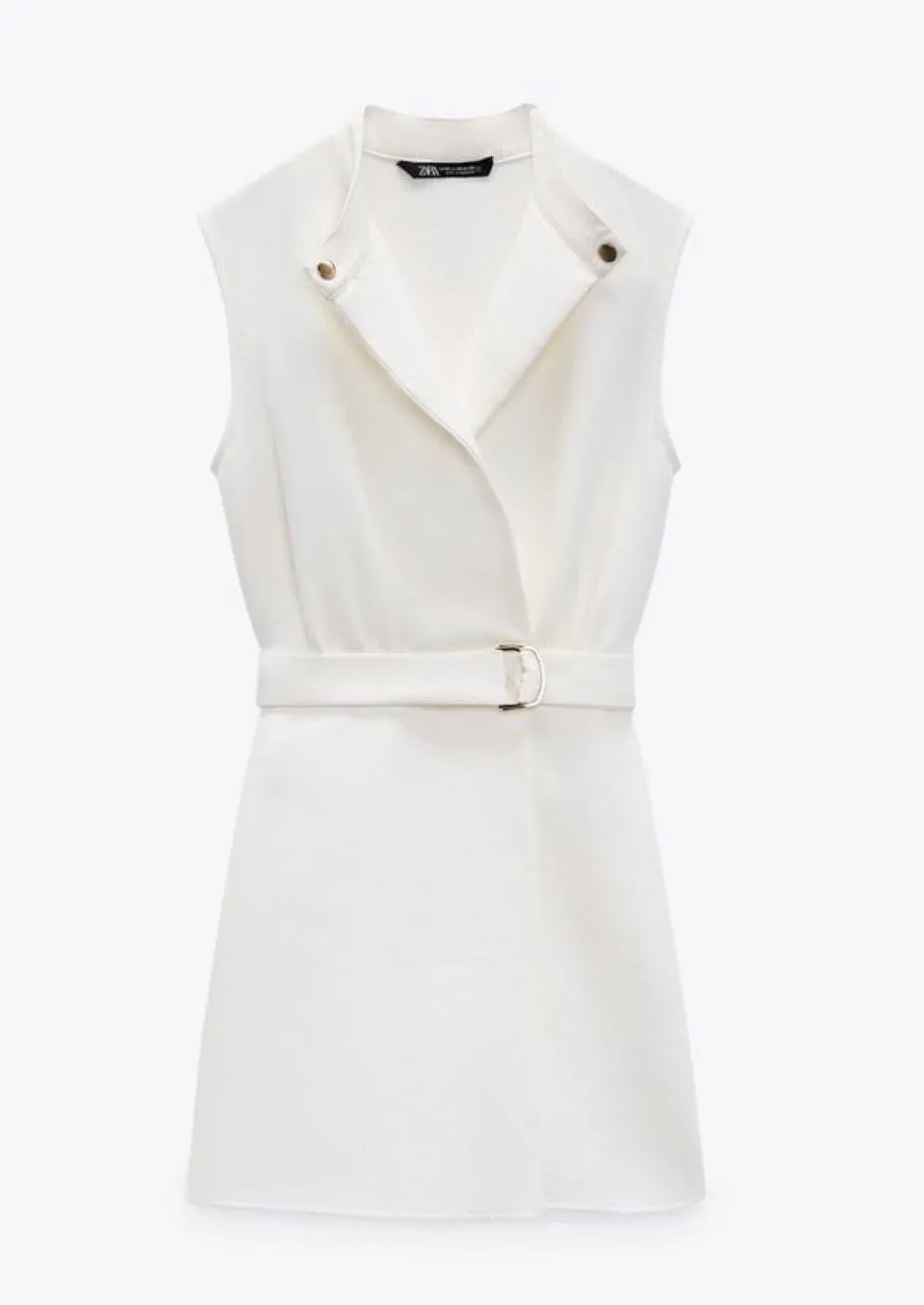 ZARA White Romper - Image 5