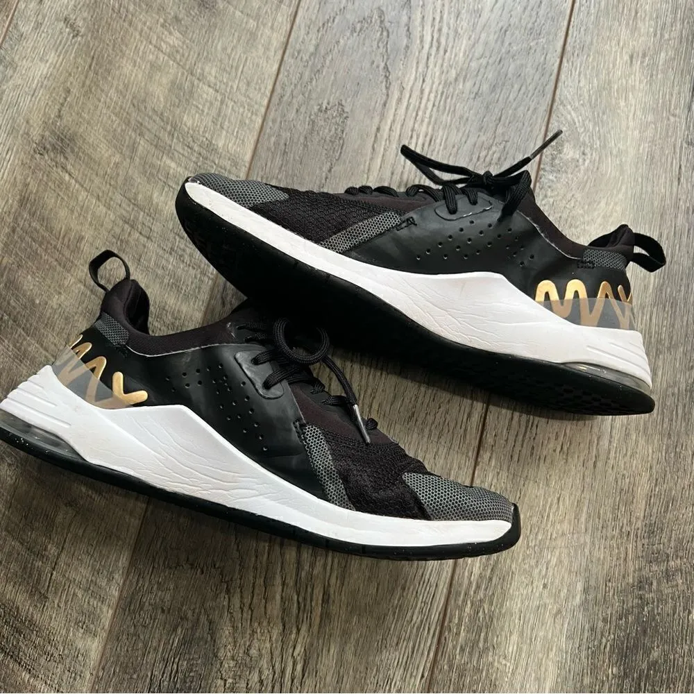 Nike Women’s Air Max Bella TR 3 CJ0842-005 Black Gold Size 8 Gym Athletic Shoes - Image 10