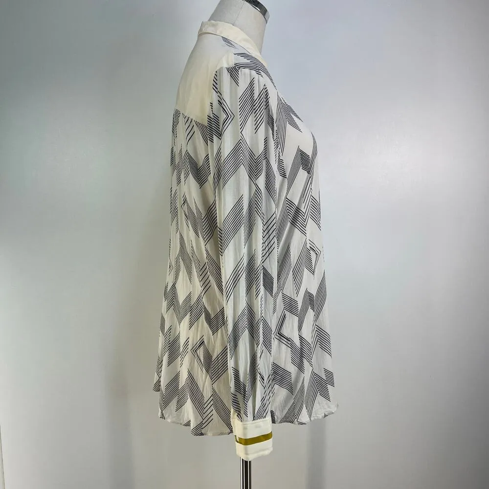 Paul Smith Black Label Button Down Shirt Printed Size 12 - Image 7