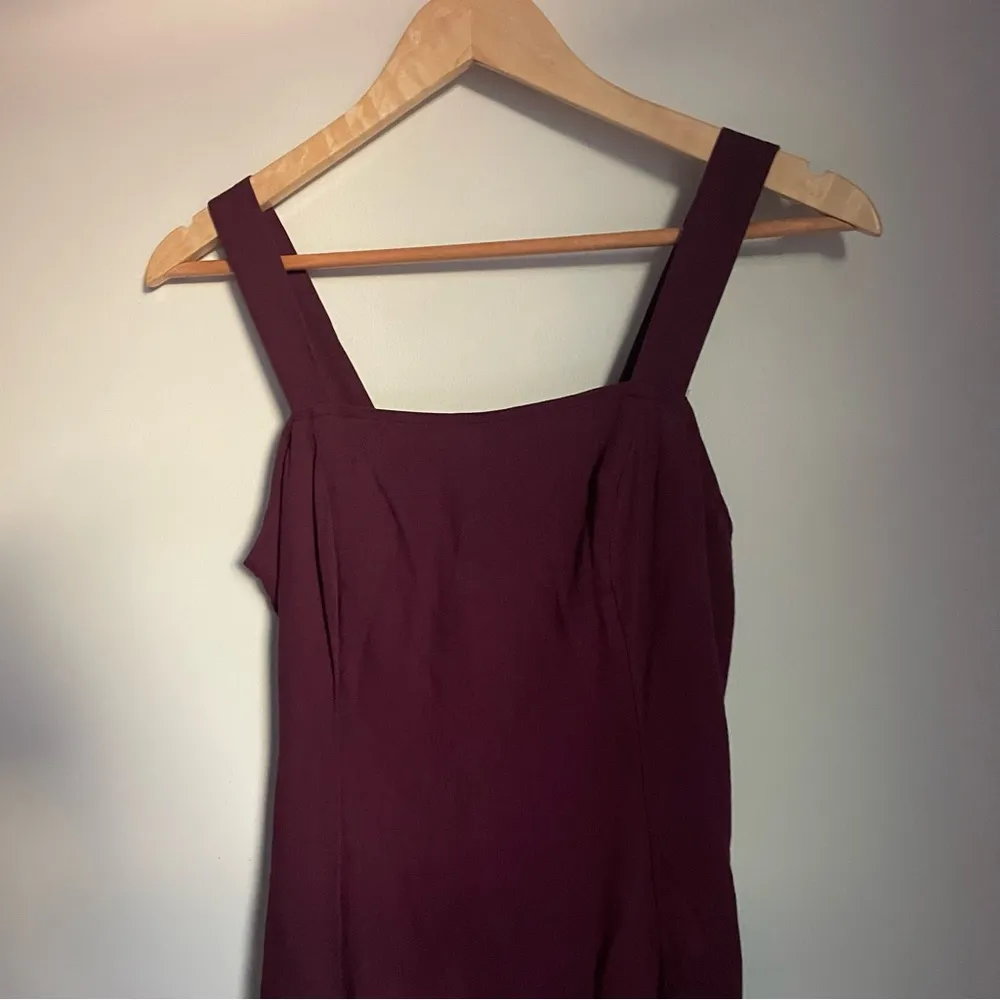 American Eagle Outfitters Burgundy Tank Summer Dress sz Small New - Image 4