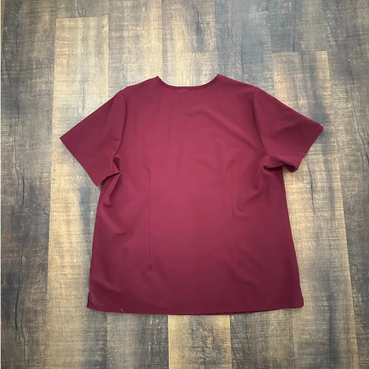 Figs Catarin One-Pocket Scrub Maroon Top Size Small Size XXL - Image 3