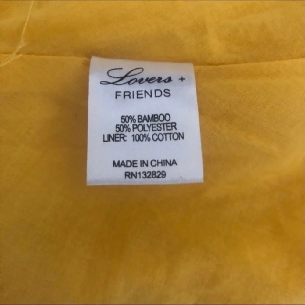 Lovers + Friends (Flawed) Dream Vacay Dress in El Dorado Size S - Image 7