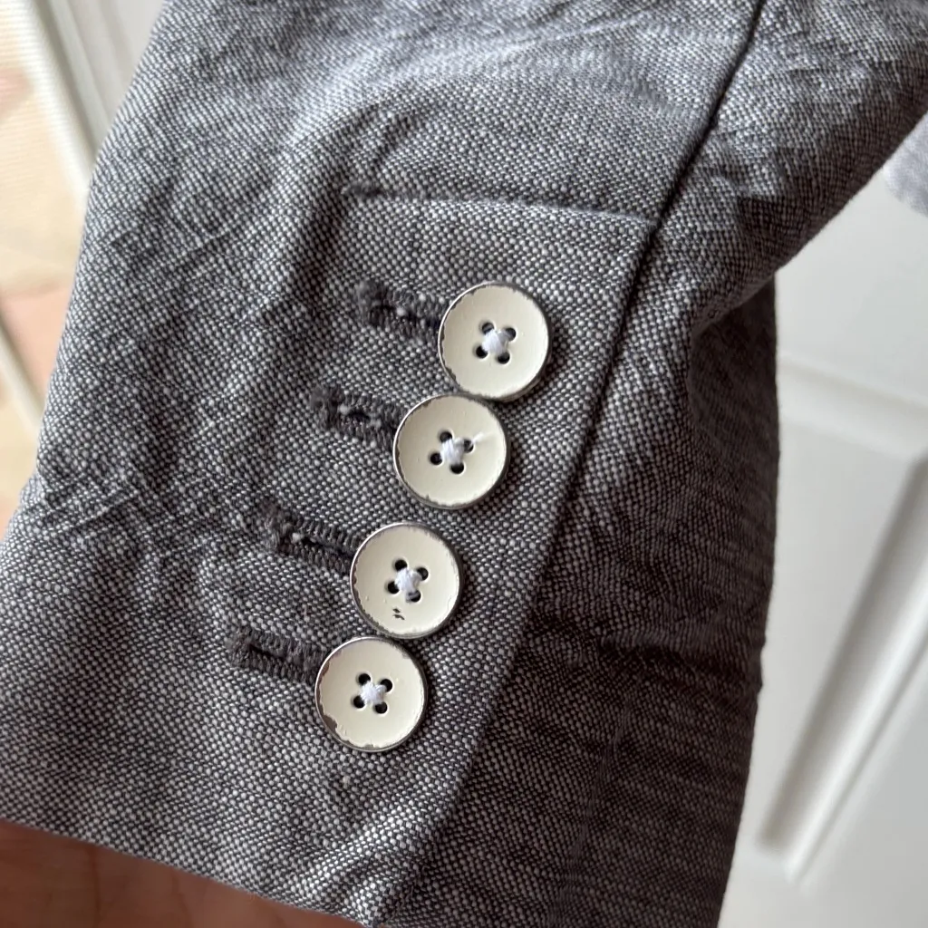 Eddie Bauer Charcoal Women's Suit Jacket - Image 9